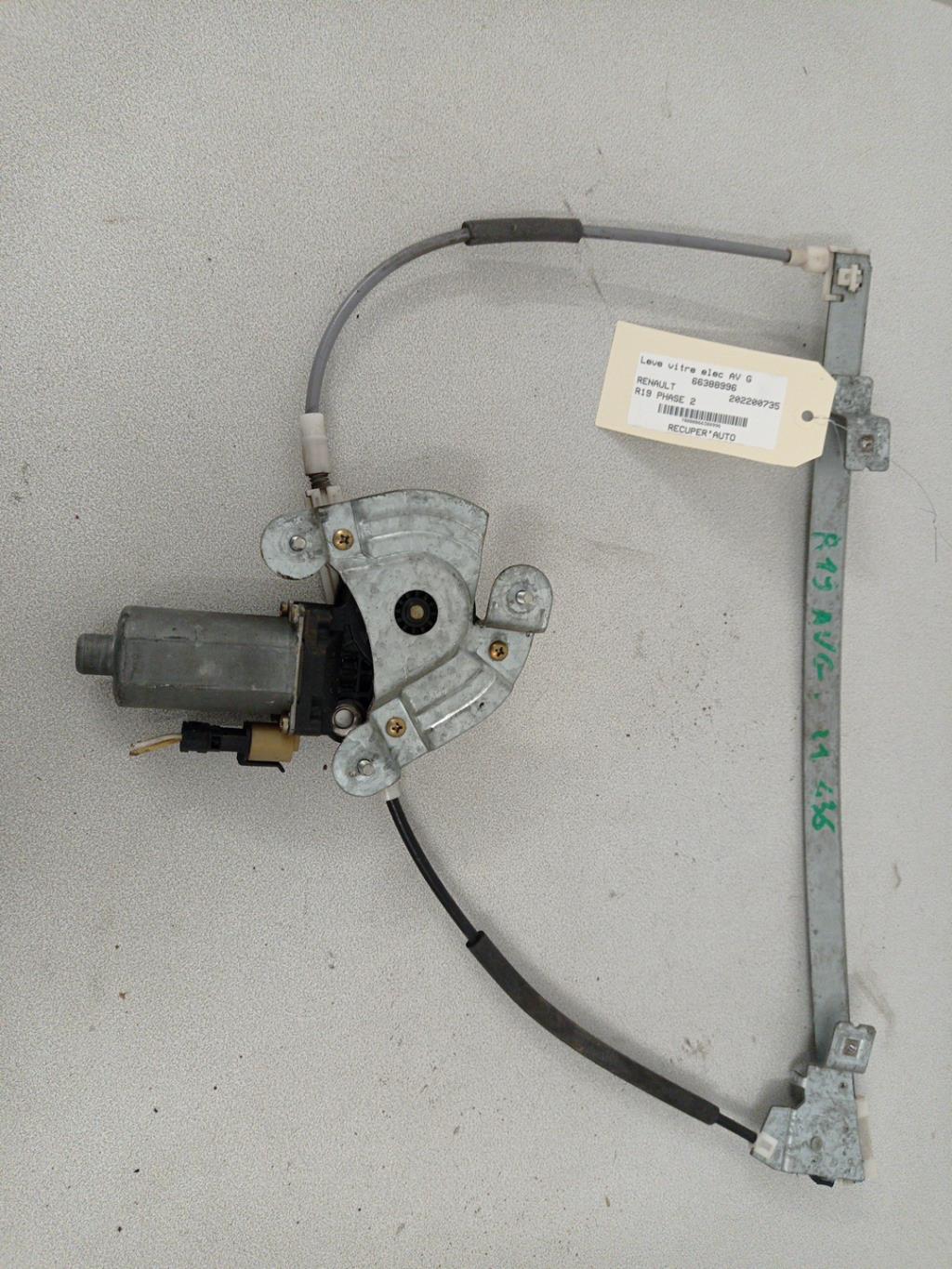 Alzacristalli elettrico anteriore sinistro RENAULT R19 PHASE 2 Diésel - 1