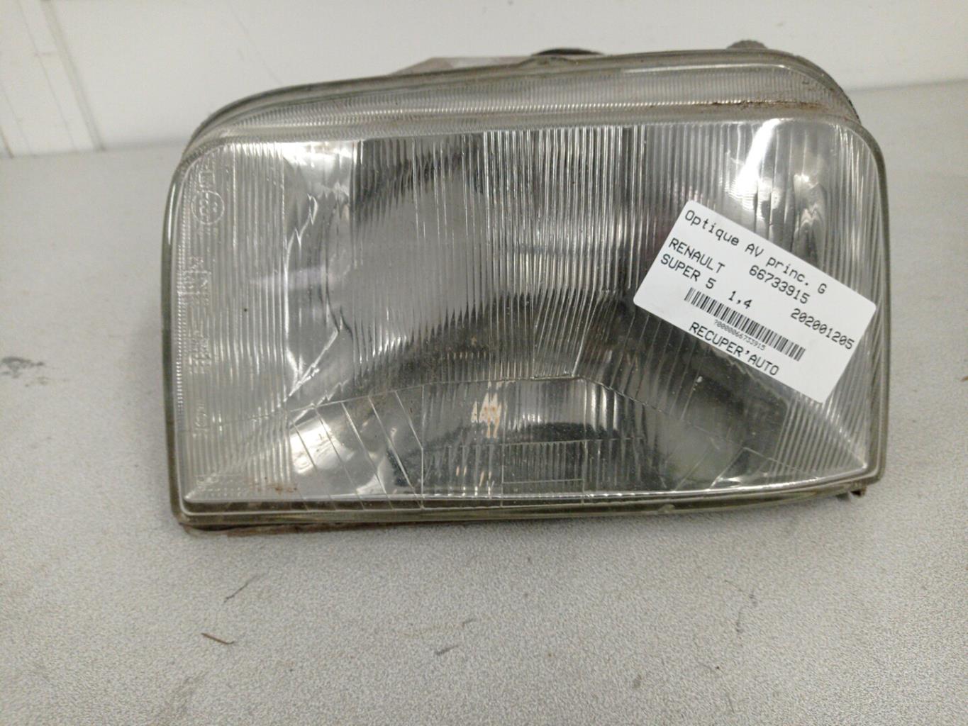Gruppo ottico anteriore principale sinistro (luci)(faro) RENAULT SUPER 5 Gasolina - 1