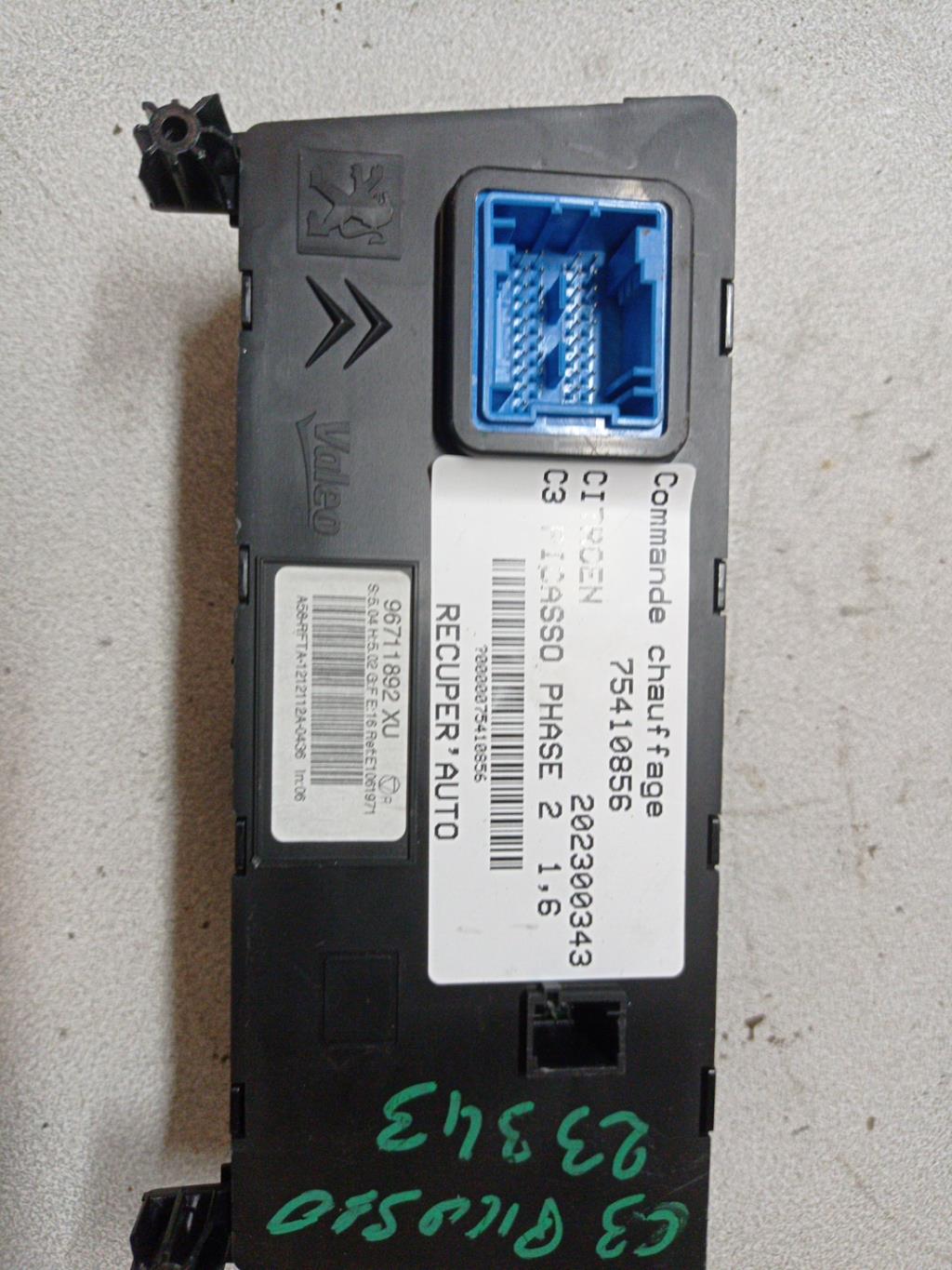 Commande chauffage CITROEN C3 PICASSO PHASE 2 Diesel - 1