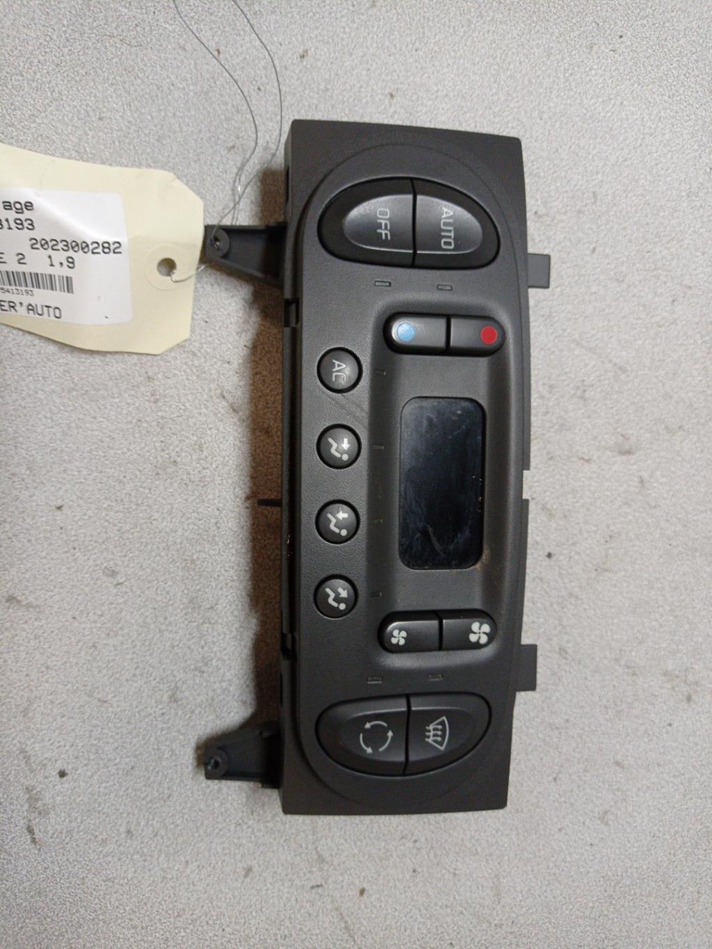 Commande chauffage RENAULT SCENIC 1 PHASE 2 Diesel - 1