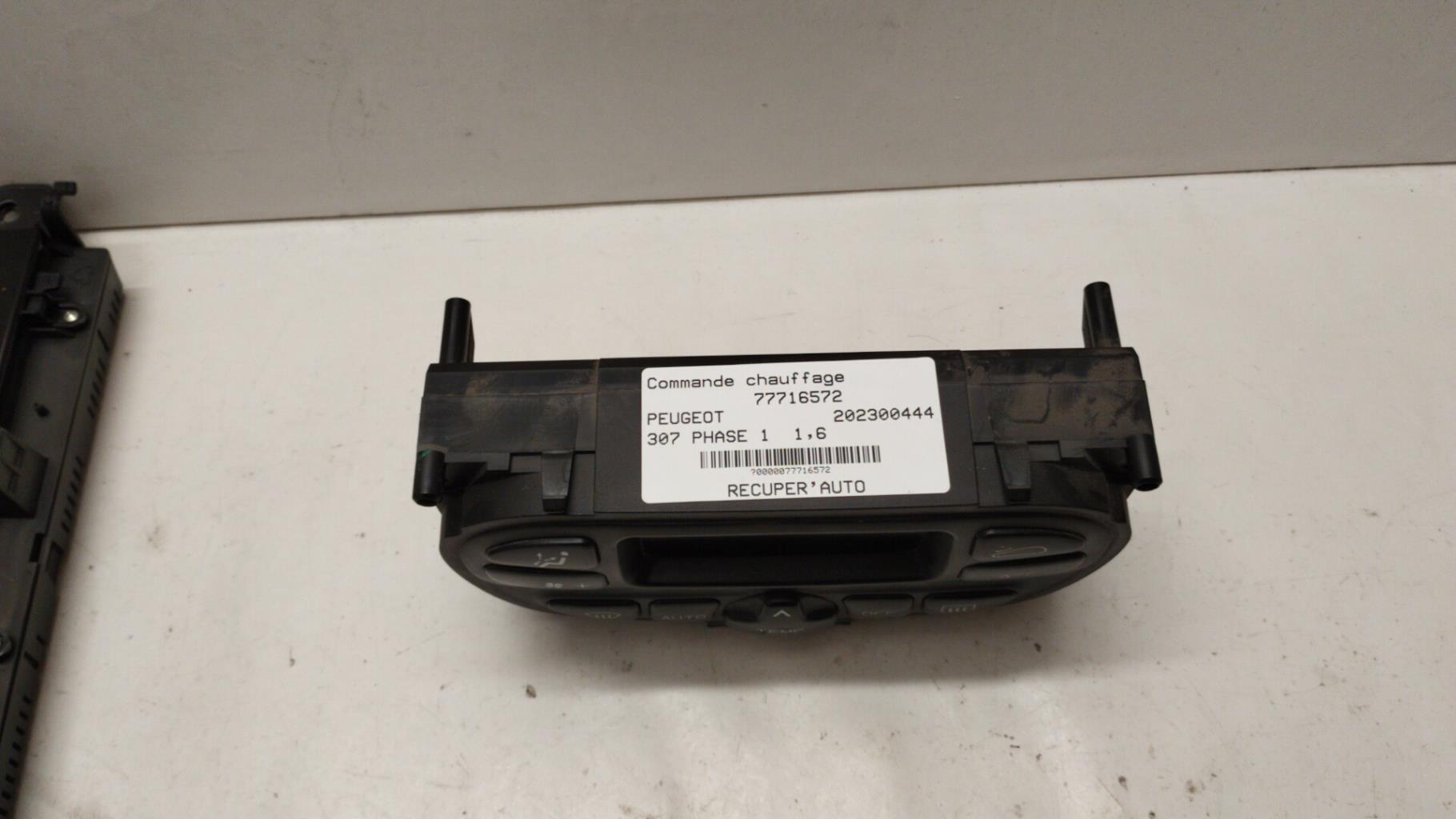 Commande chauffage PEUGEOT 307 PHASE 1 Essence - 1