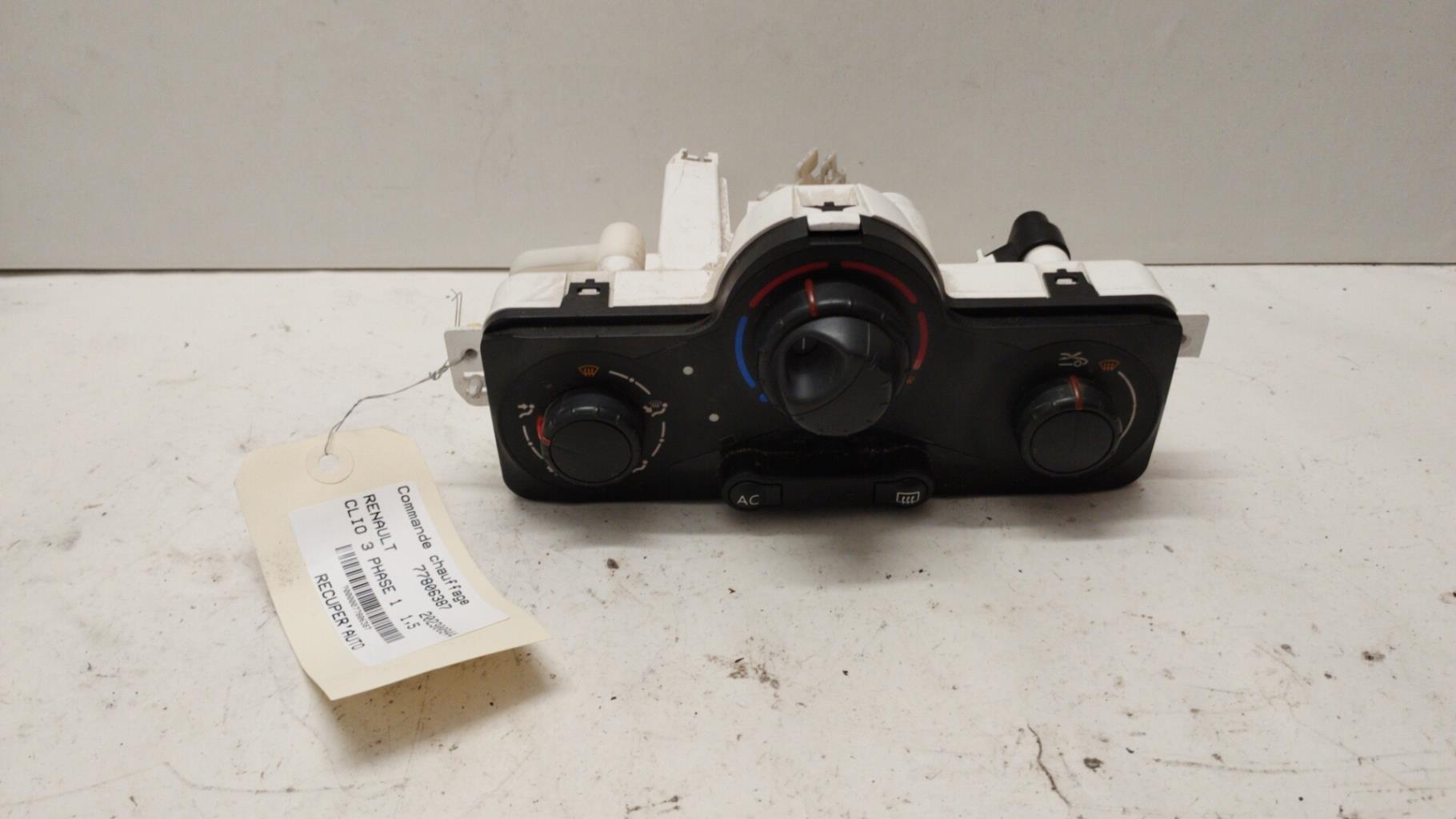 Commande chauffage RENAULT CLIO 3 PHASE 1 Diesel - 1