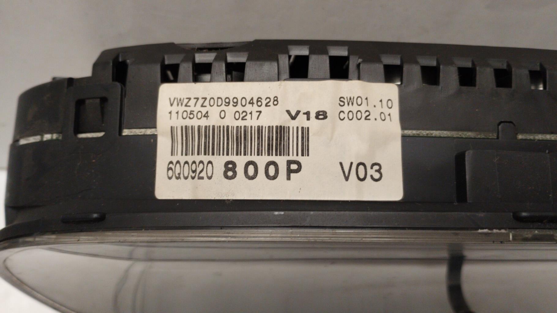 Compteur VOLKSWAGEN POLO 4 PHASE 1 Essence - 1