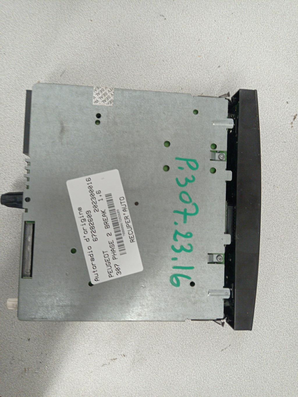 Autoradio originale PEUGEOT 307 PHASE 2 BREAK Diésel - 1