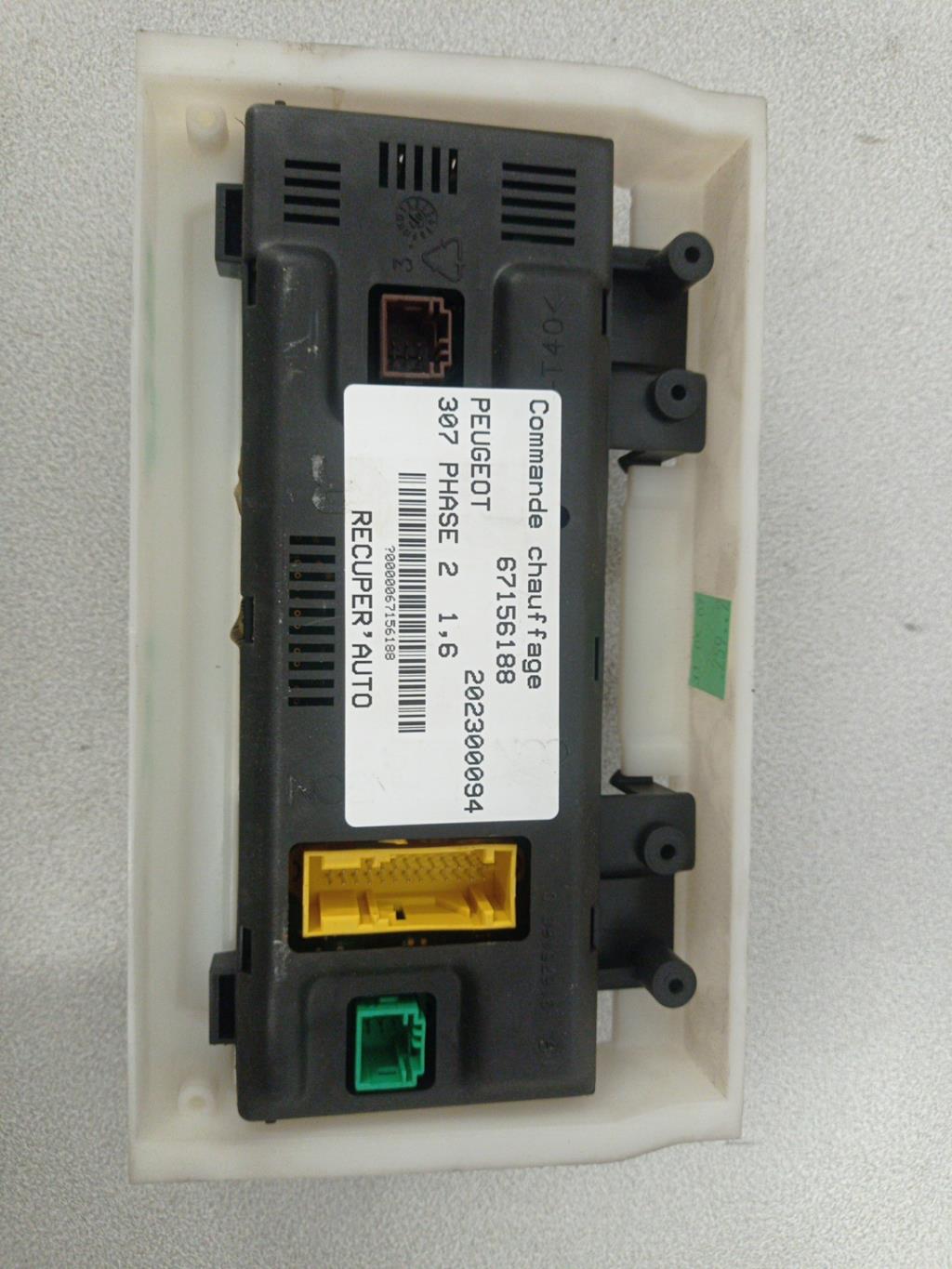 Commande chauffage PEUGEOT 307 PHASE 2 Essence - 1