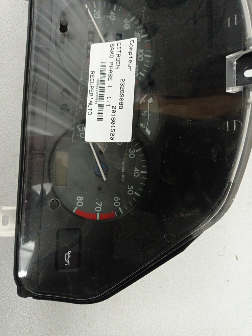 Compteur CITROEN SAXO PHASE 1 Essence - 1