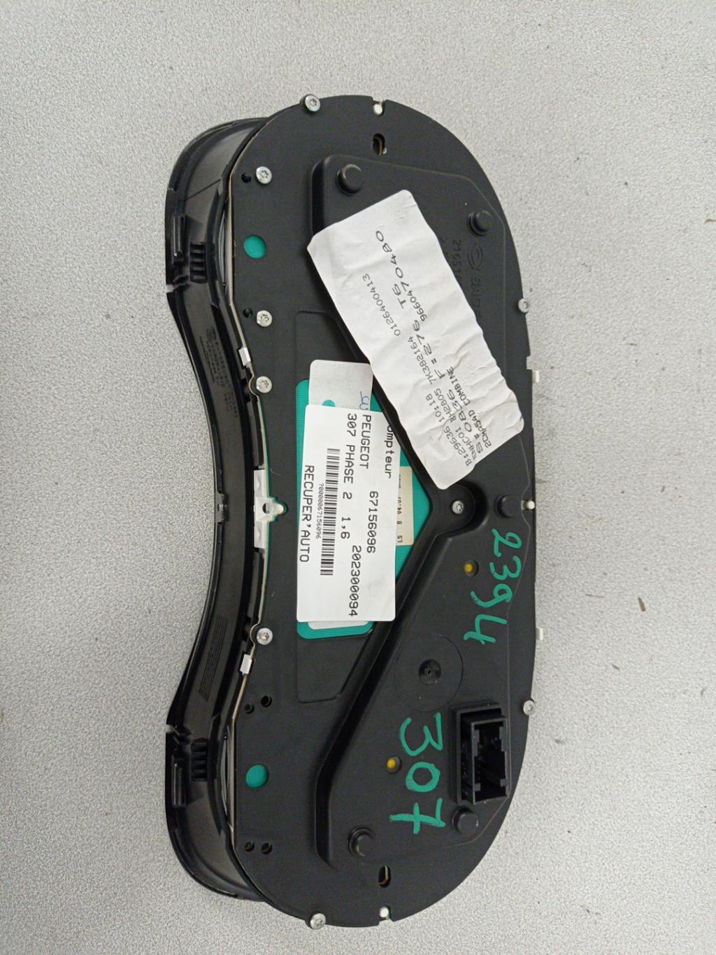 Compteur PEUGEOT 307 PHASE 2 Essence - 1