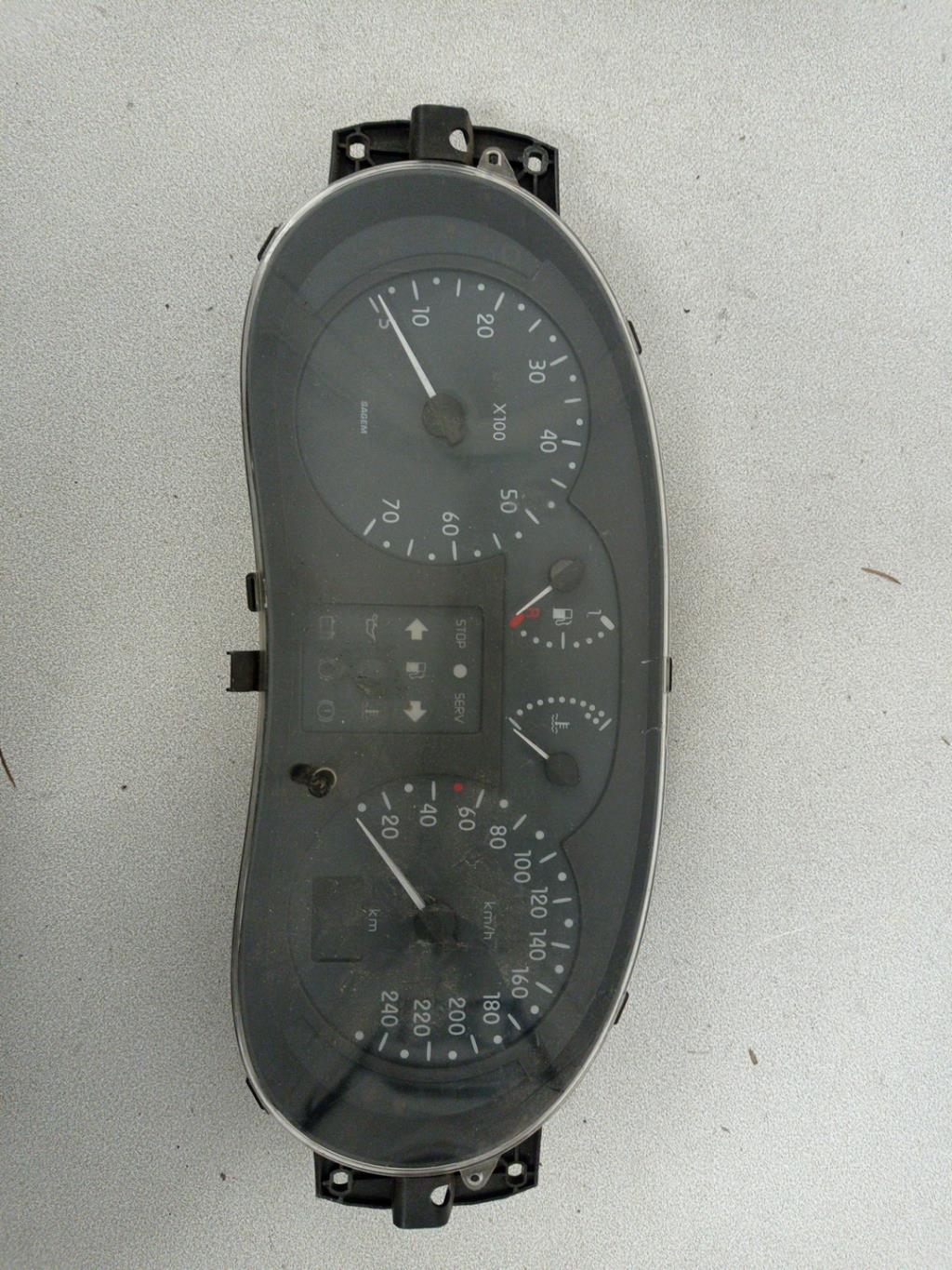 Compteur RENAULT CLIO 2 PHASE 1 Diesel - 1