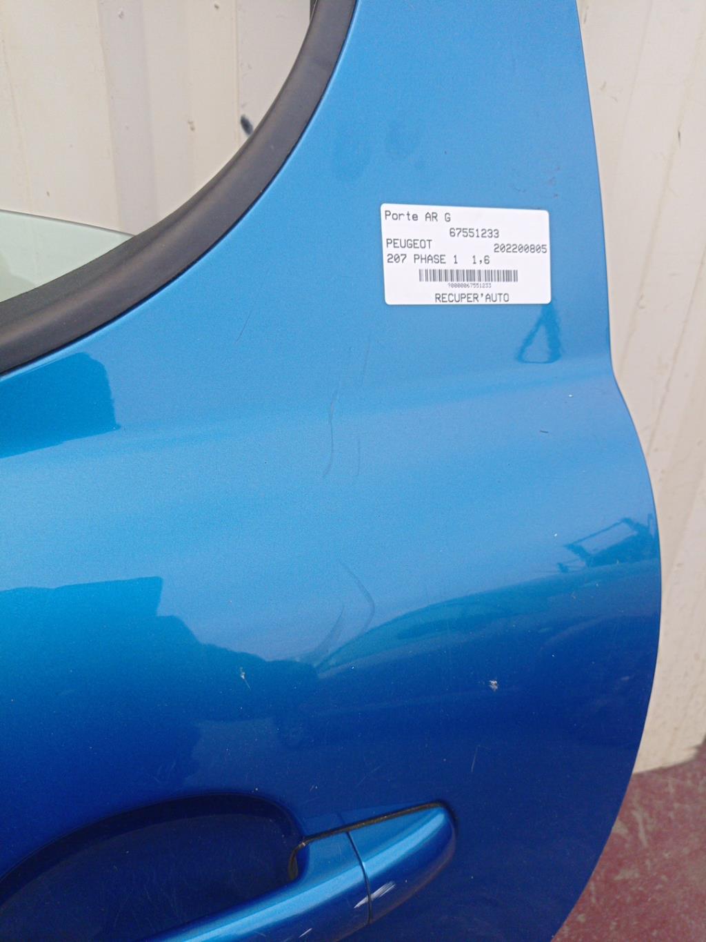 Portiera posteriore sinistra PEUGEOT 207 PHASE 1 Diésel - 1