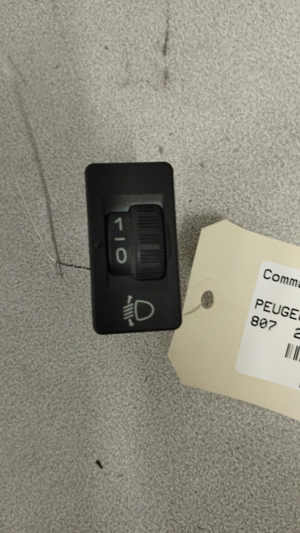 Commande de reglage hauteur de phare PEUGEOT 807 Diesel - 1