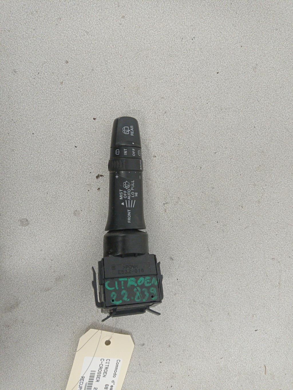 Commodo d'essuie glaces CITROEN C-CROSSER Diesel - 1