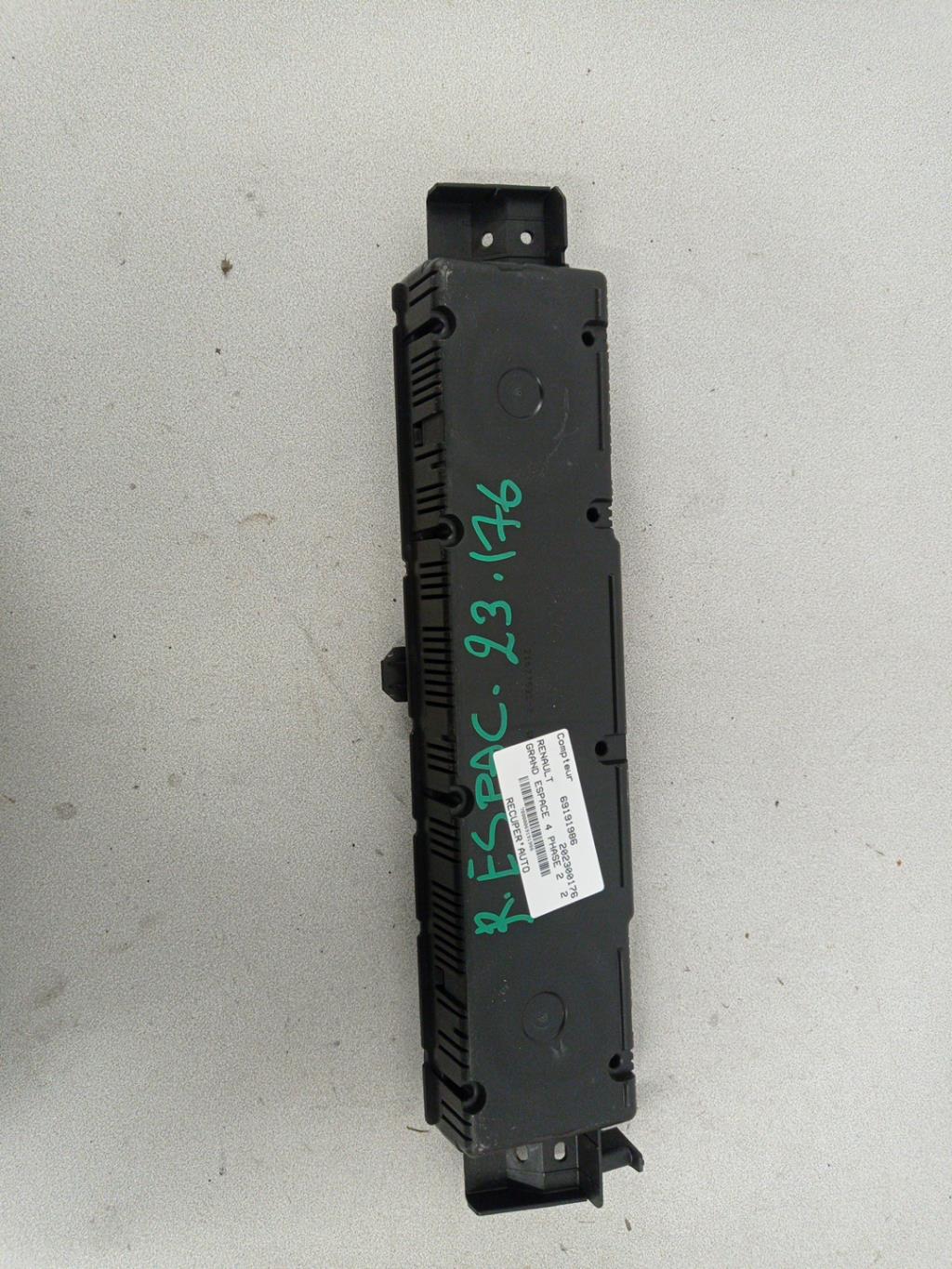 Compteur RENAULT GRAND ESPACE 4 PHASE 2 Diesel - 1