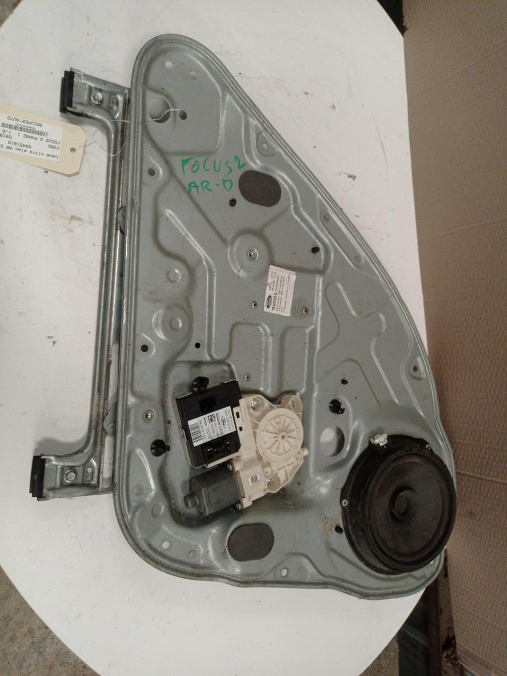 Alzacristalli elettrico posteriore destro FORD FOCUS 2 PHASE 1 Gasolina - 1