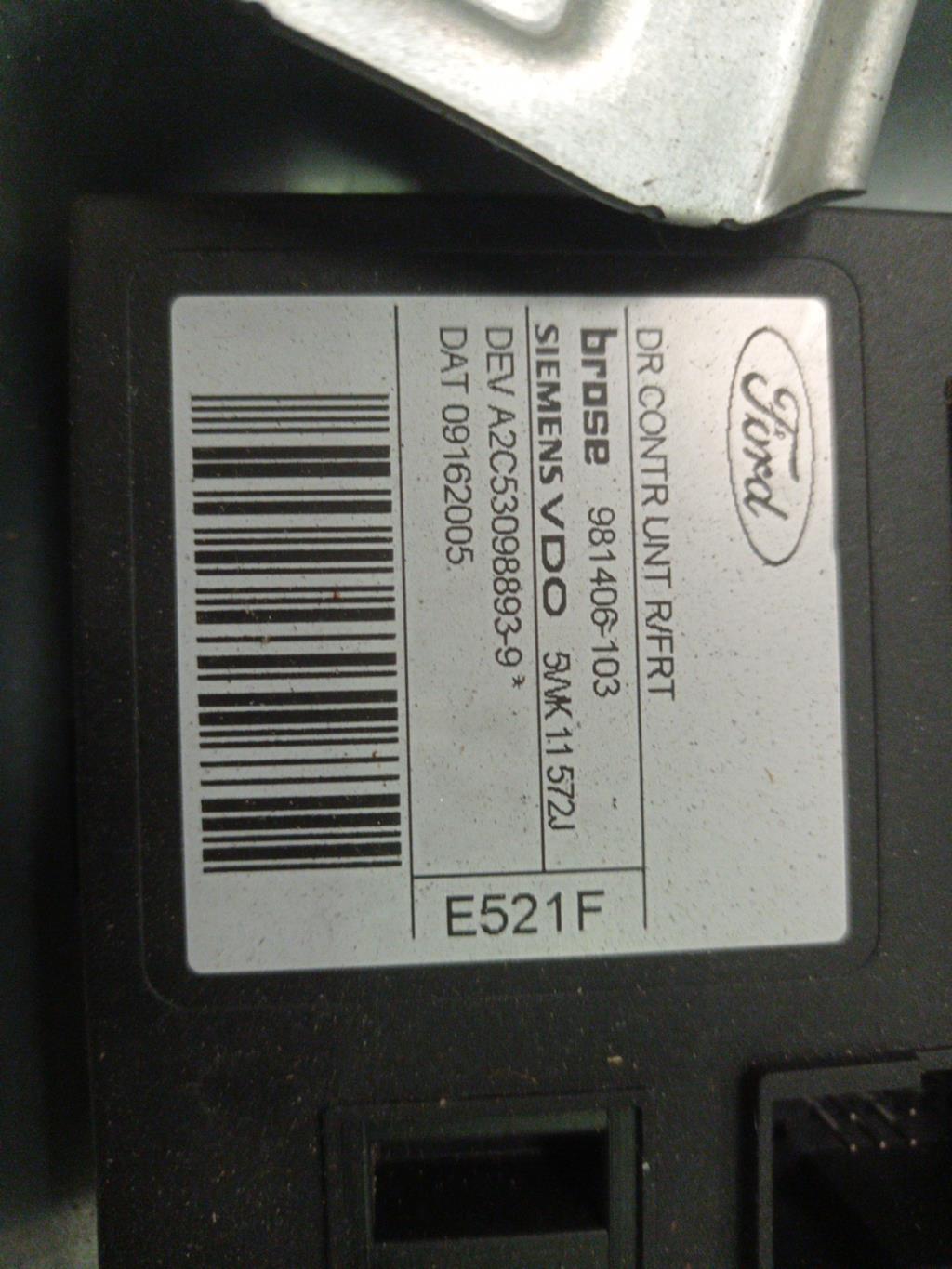 Alzacristalli elettrico anteriore destro FORD C-MAX 1 PHASE 1 Diésel - 1