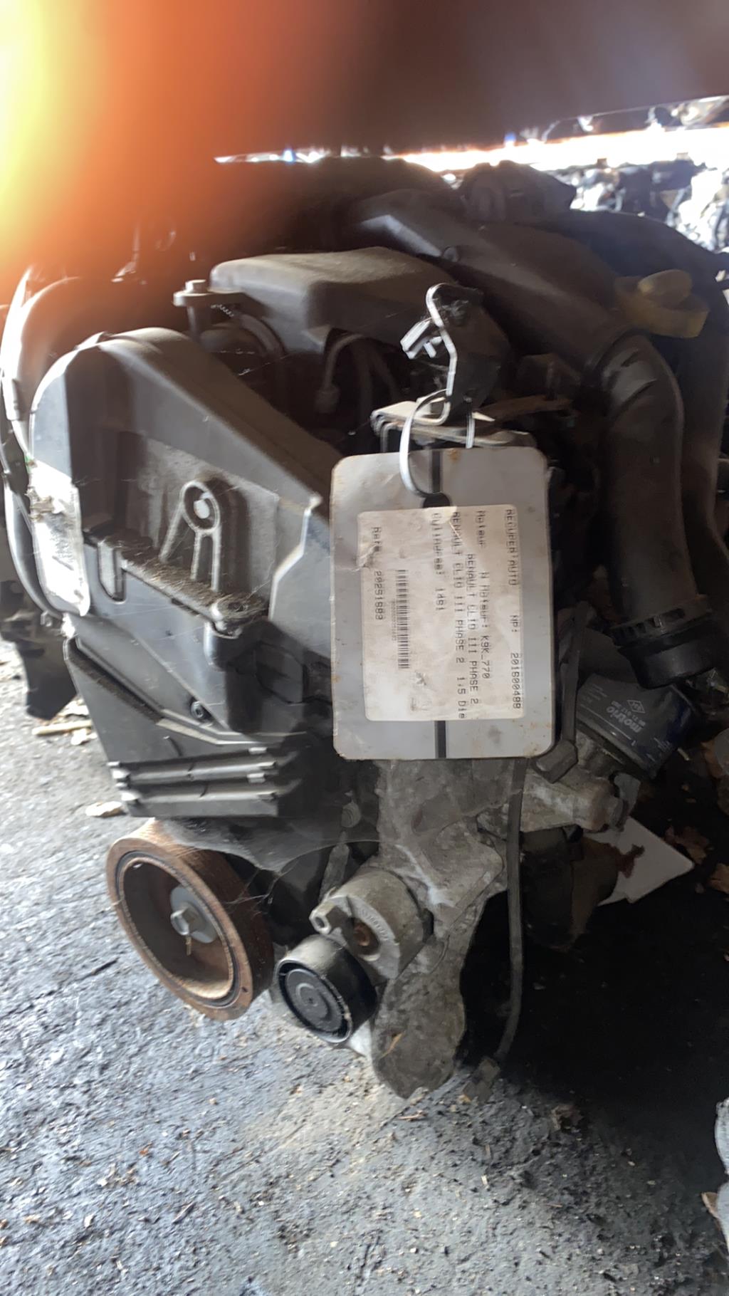 Moteur RENAULT CLIO 3 PHASE 2 Diesel - 1