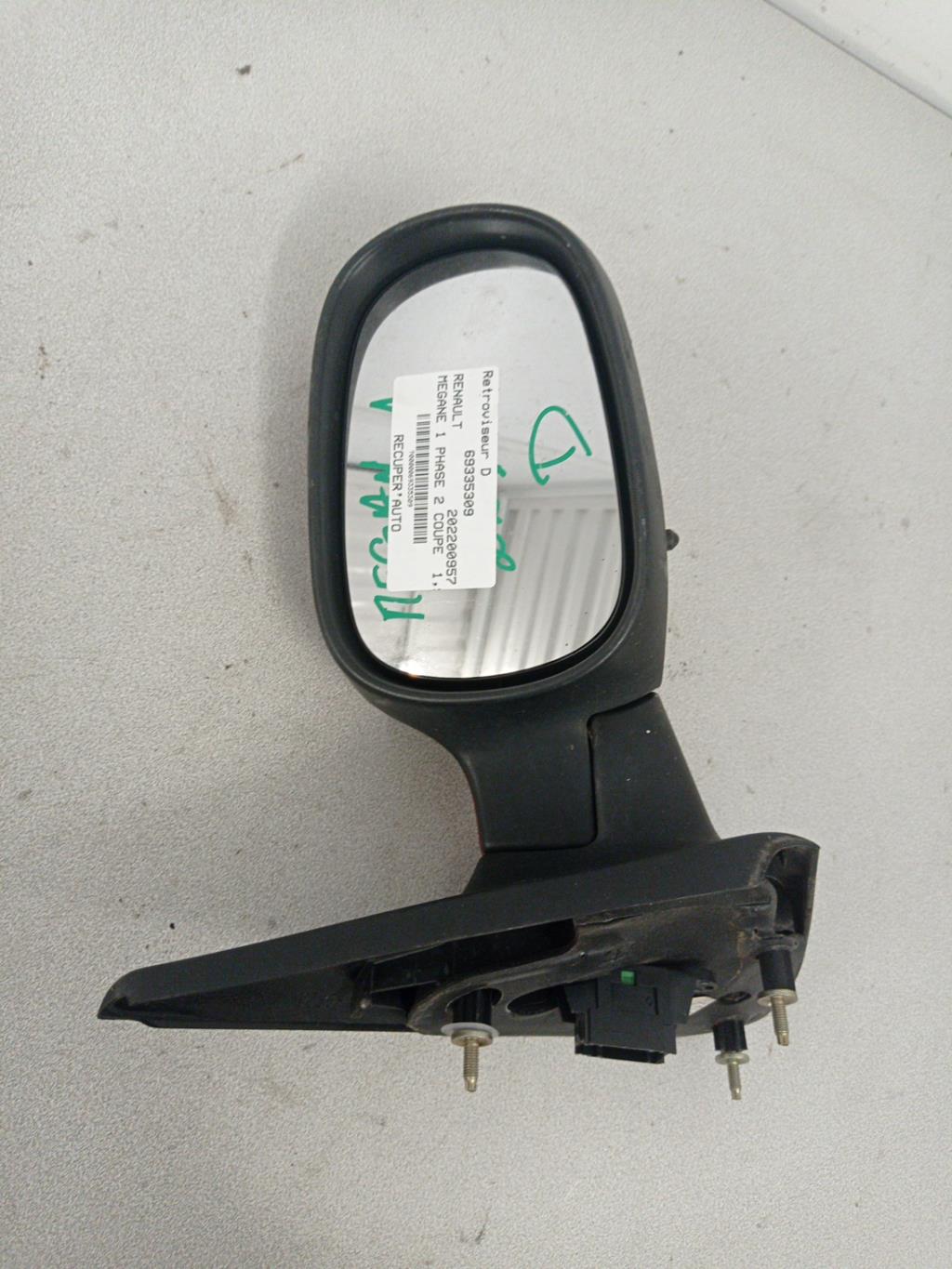 Retrovisor derecho RENAULT MEGANE 1 PHASE 2 COUPE Diésel - 1