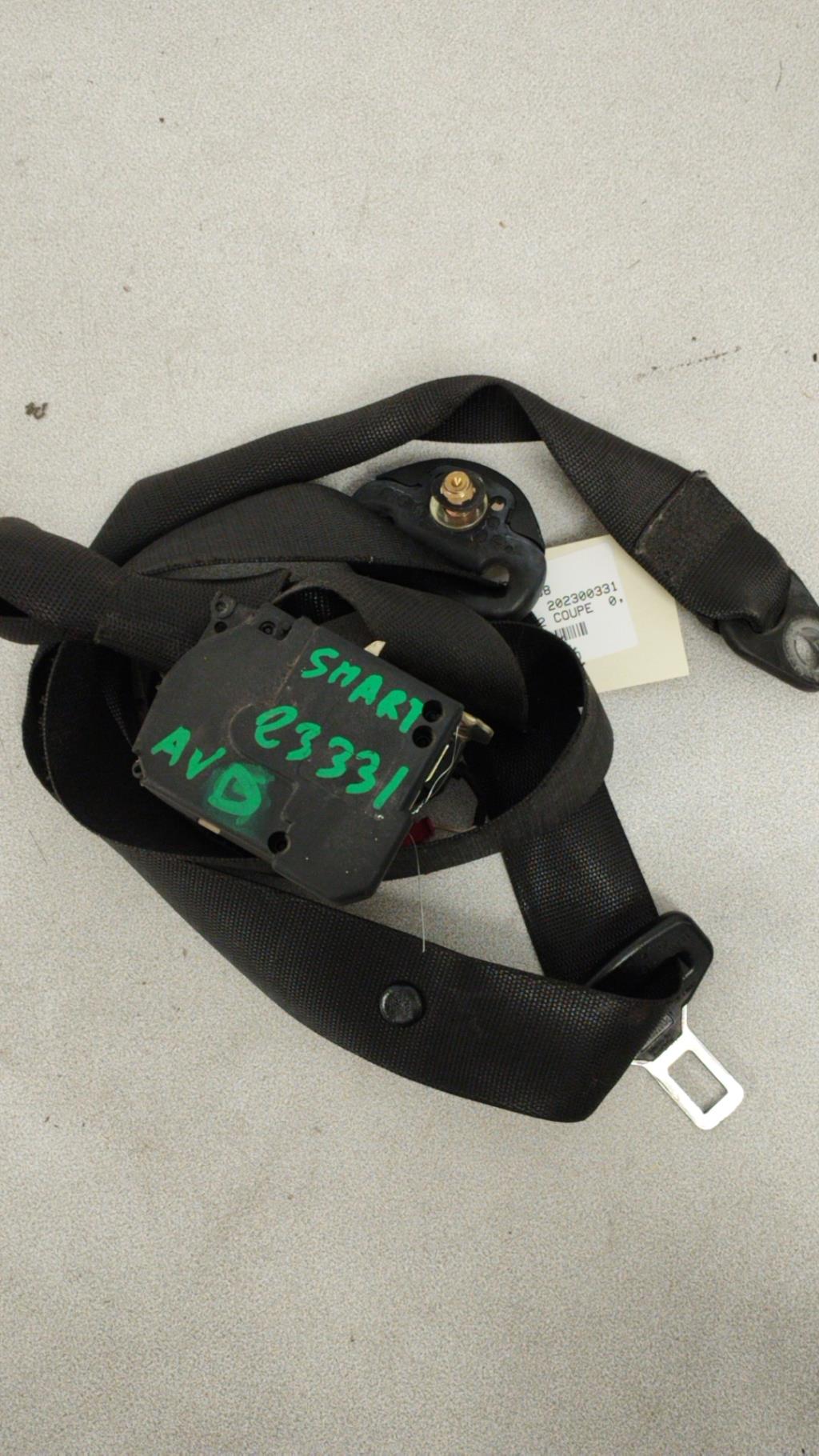 Cintura di sicurezza anteriore destra SMART FORTWO 1 PHASE 2 COUPE Gasolina - 1