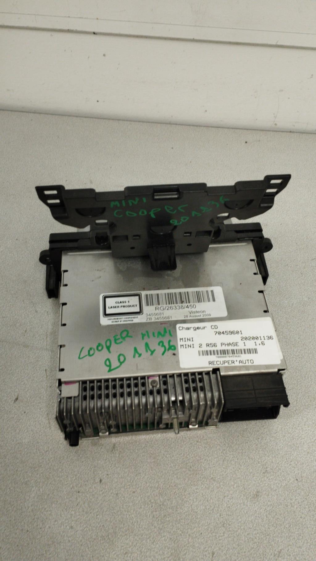 Chargeur CD MINI MINI 2 R56 PHASE 1 Diesel - 1