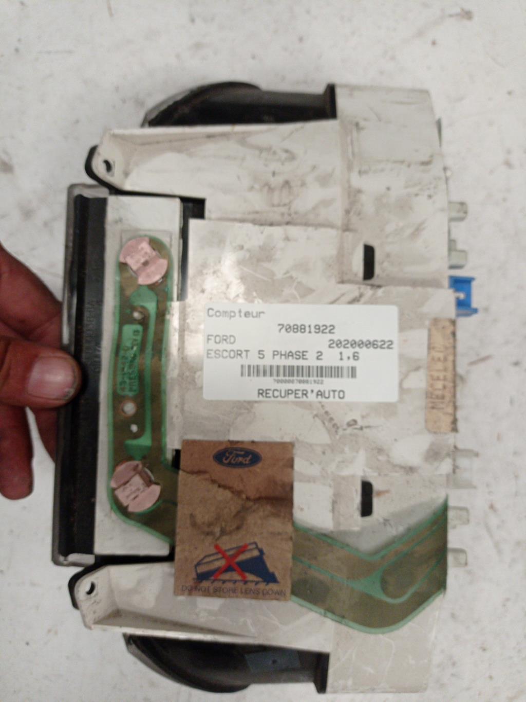 Tachimetro FORD ESCORT 5 PHASE 2 Gasolina - 1