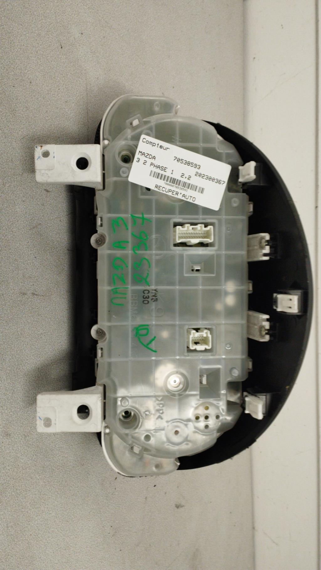 Compteur MAZDA 3 2 PHASE 1 Diesel - 1