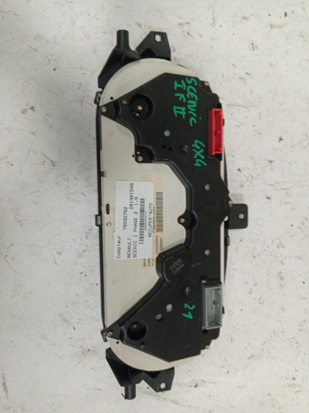 Compteur RENAULT SCENIC 1 PHASE 2 Diesel - 1