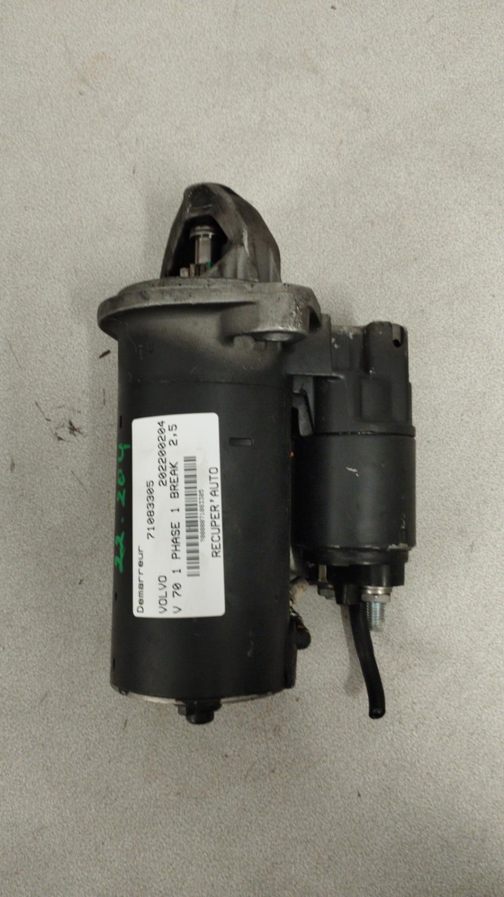Motorino avviamento VOLVO V 70 1 PHASE 1 BREAK Diésel - 1