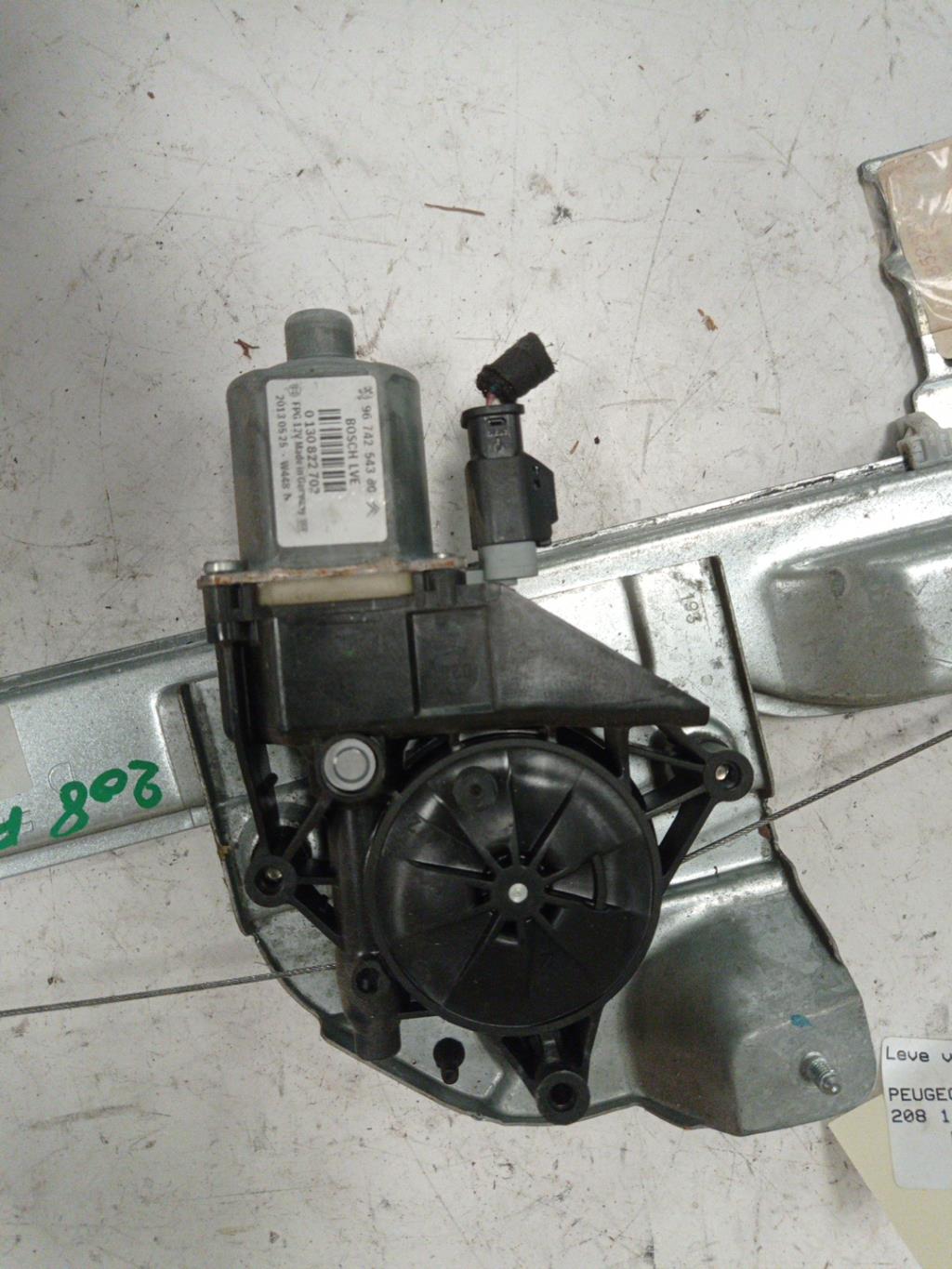 Alzacristalli elettrico anteriore destro PEUGEOT 208 1 PHASE 1 Diésel - 1