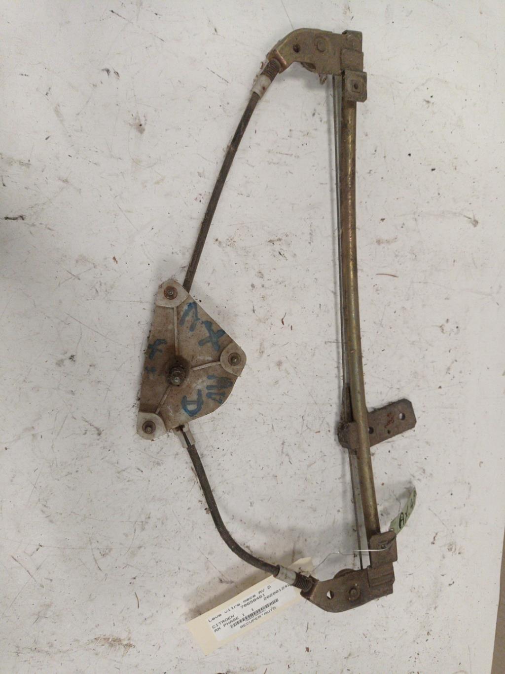 Alzacristalli manuale anteriore destro CITROEN AX PHASE 1 Gasolina - 1