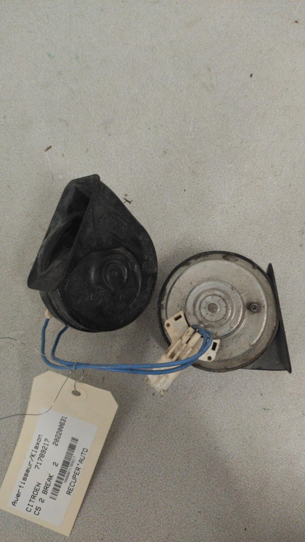 Avertisseur/Klaxon CITROEN C5 2 BREAK Diesel - 1