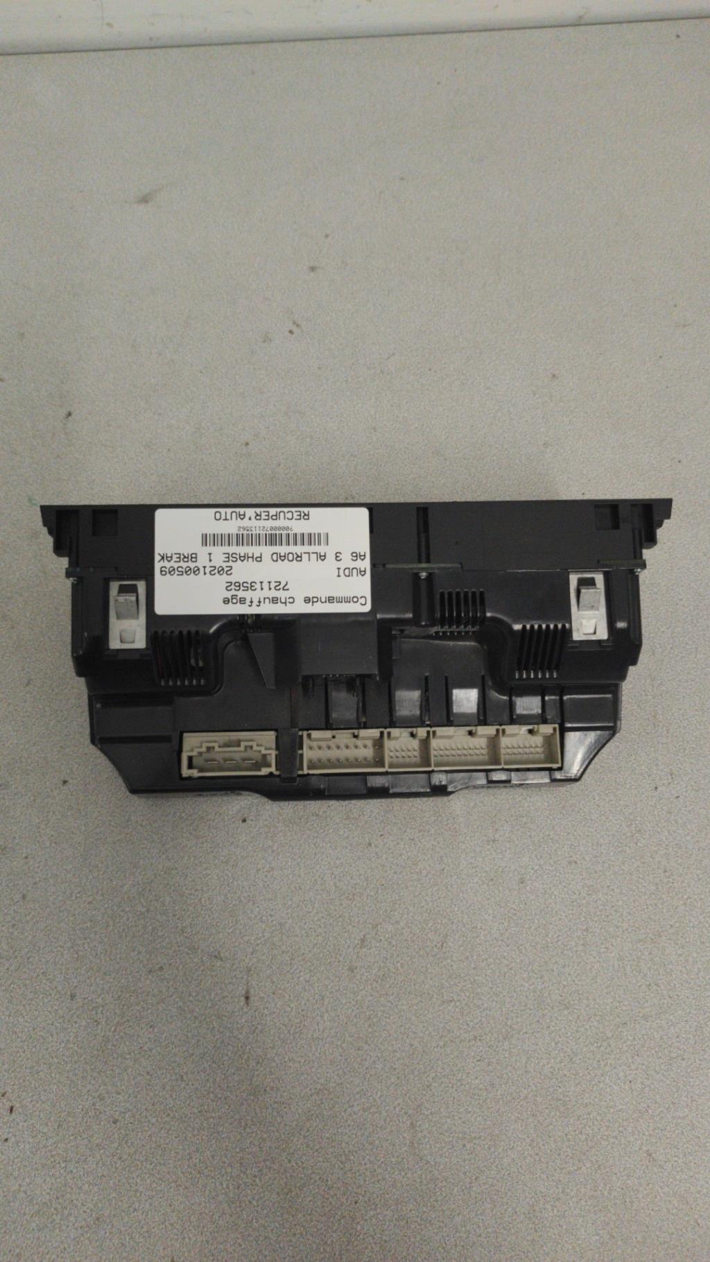 Commande chauffage AUDI A6 3 ALLROAD PHASE 1 BREAK Diesel - 1