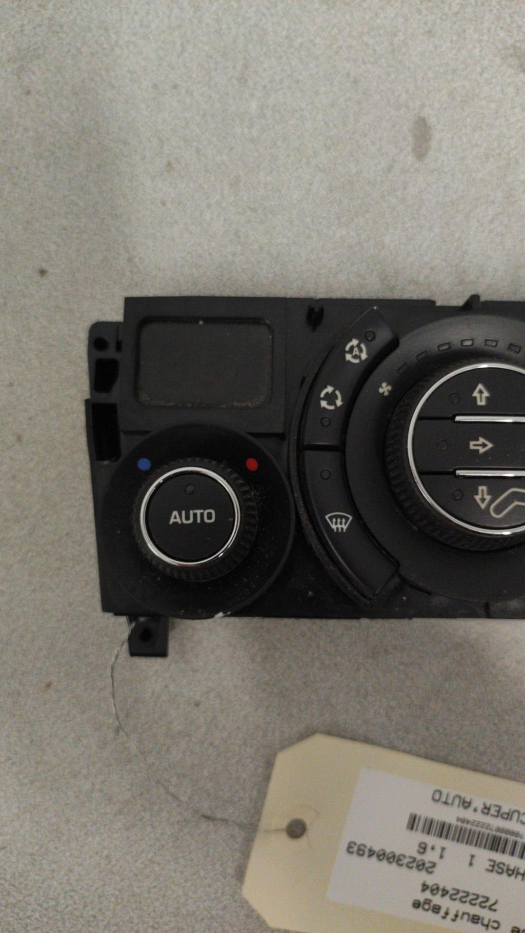 Commande chauffage PEUGEOT 3008 1 PHASE 1 Diesel - 1