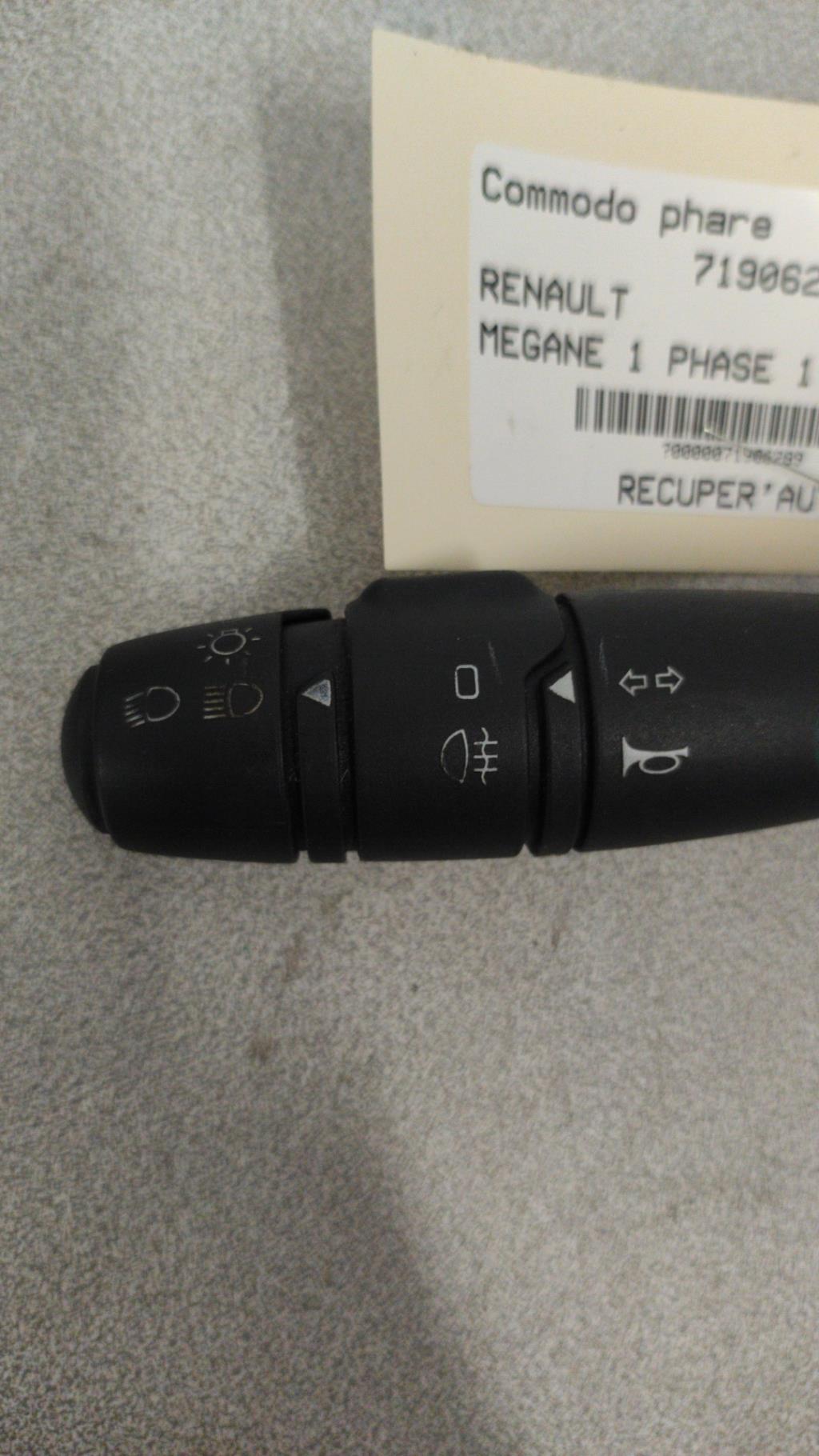 Commodo phare RENAULT MEGANE 1 PHASE 1 Diesel - 1