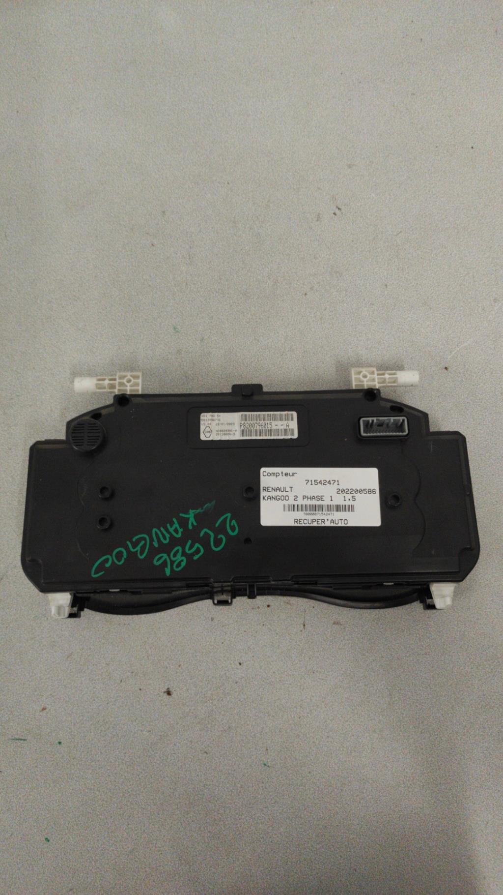 Compteur RENAULT KANGOO 2 PHASE 1 Diesel - 1