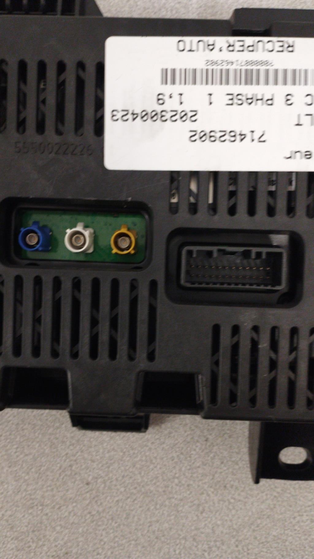 Compteur RENAULT SCENIC 3 PHASE 1 Diesel - 1