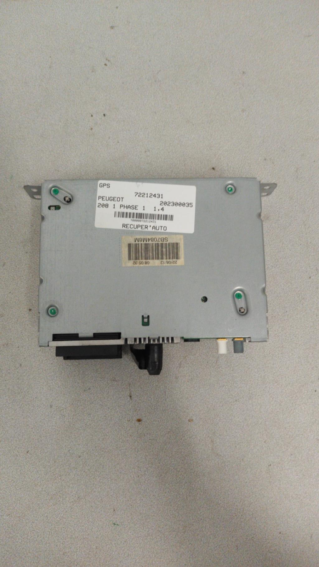 GPS PEUGEOT 208 1 PHASE 1 Diesel - 1