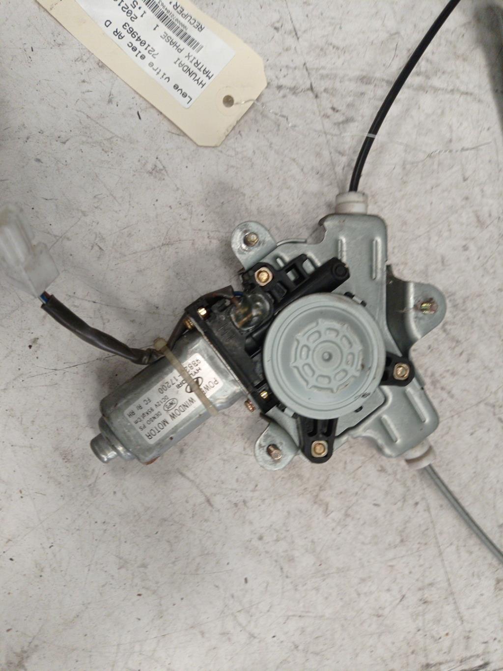 Alzacristalli elettrico posteriore destro HYUNDAI MATRIX PHASE 1 Diésel - 1