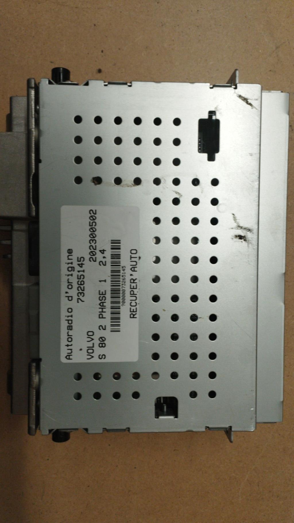 Autoradio originale VOLVO S 80 2 PHASE 1 Diésel - 1