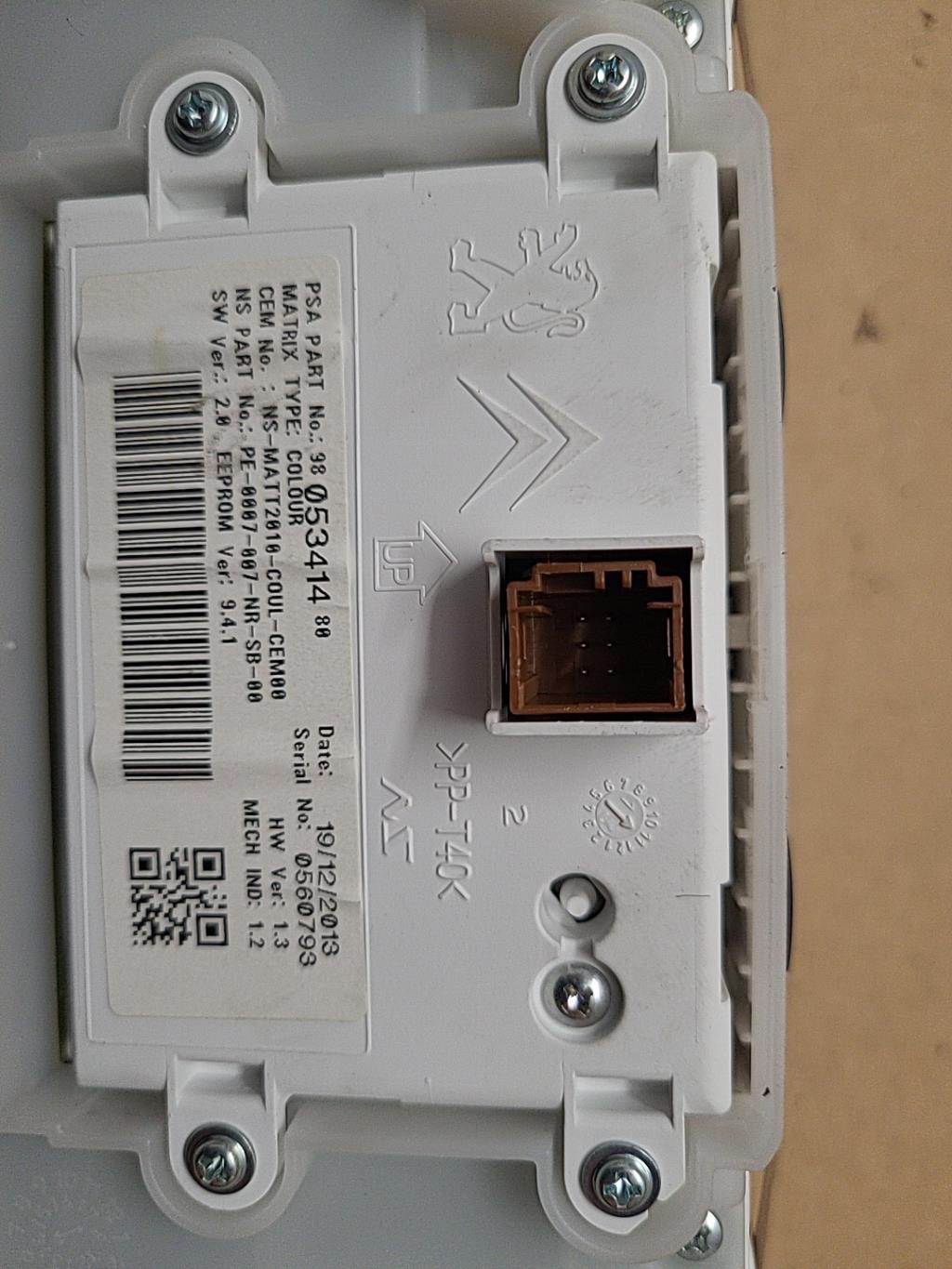 Compteur PEUGEOT 2008 1 PHASE 1 Diesel - 1