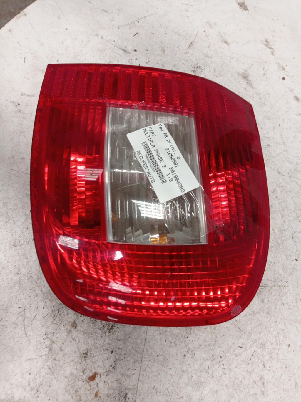 Fanale posteriore principale destro (luci) FIAT MULTIPLA PHASE 2 Diésel - 1