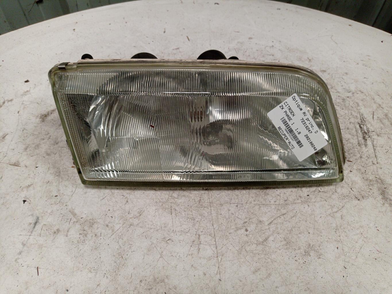 Gruppo ottico anteriore principale destro (luci)(faro) CITROEN ZX PHASE 1 Gasolina - 1