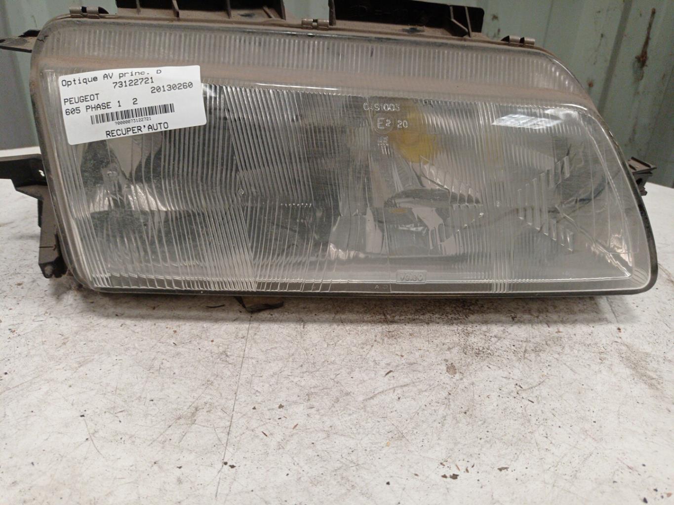 Gruppo ottico anteriore principale destro (luci)(faro) PEUGEOT 605 PHASE 1 Gasolina - 1