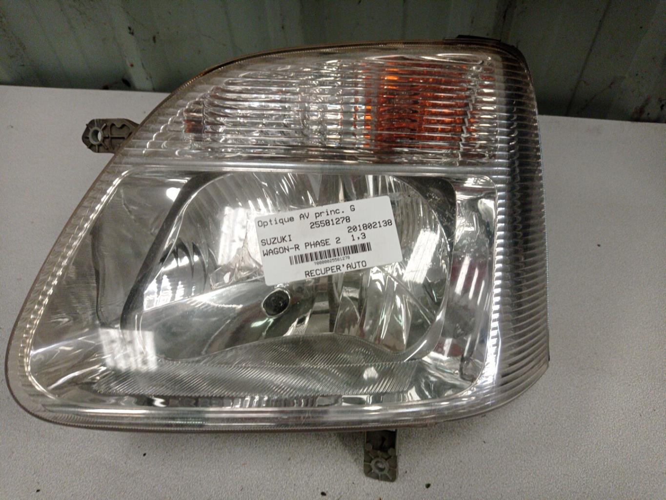 Gruppo ottico anteriore principale sinistro (luci)(faro) SUZUKI WAGON-R PHASE 2 Gasolina - 1