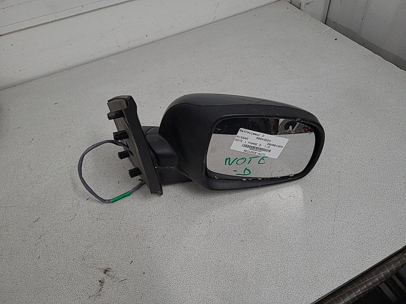 Retrovisor derecho NISSAN NOTE 1 PHASE 2 Diésel - 1