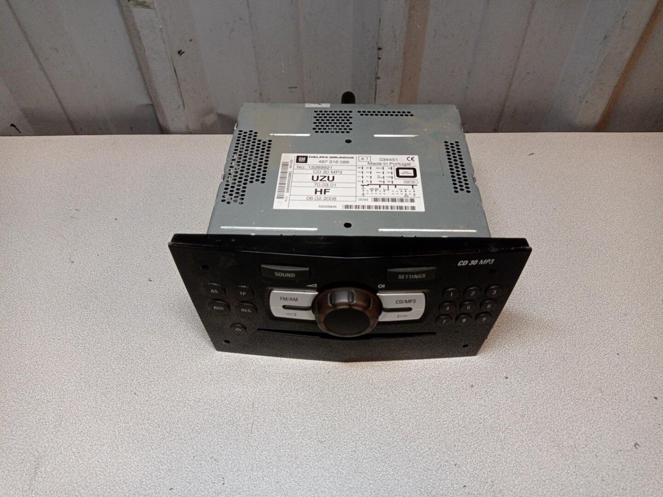 Autoradio originale OPEL CORSA D PHASE 1 Diésel - 1