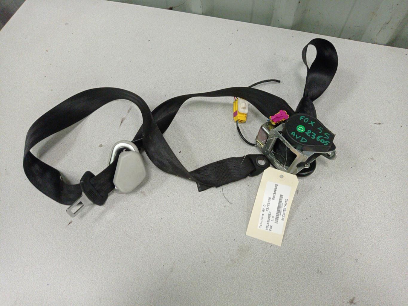 Cintura di sicurezza anteriore destra VOLKSWAGEN FOX Gasolina - 1