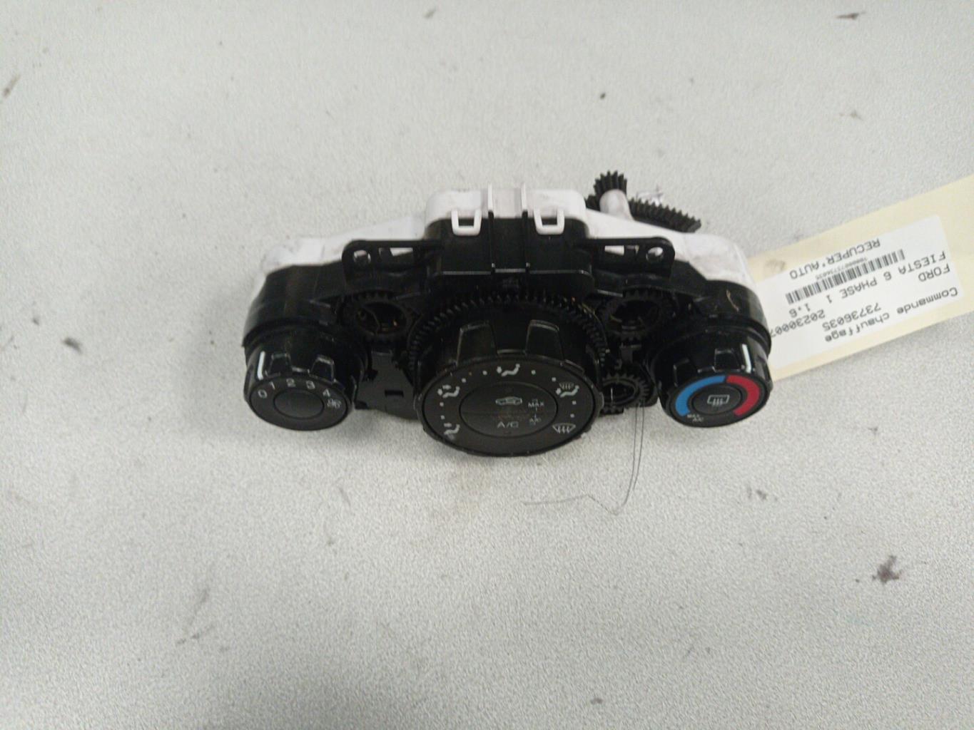 Commande chauffage FORD FIESTA 6 PHASE 1 Diesel - 1