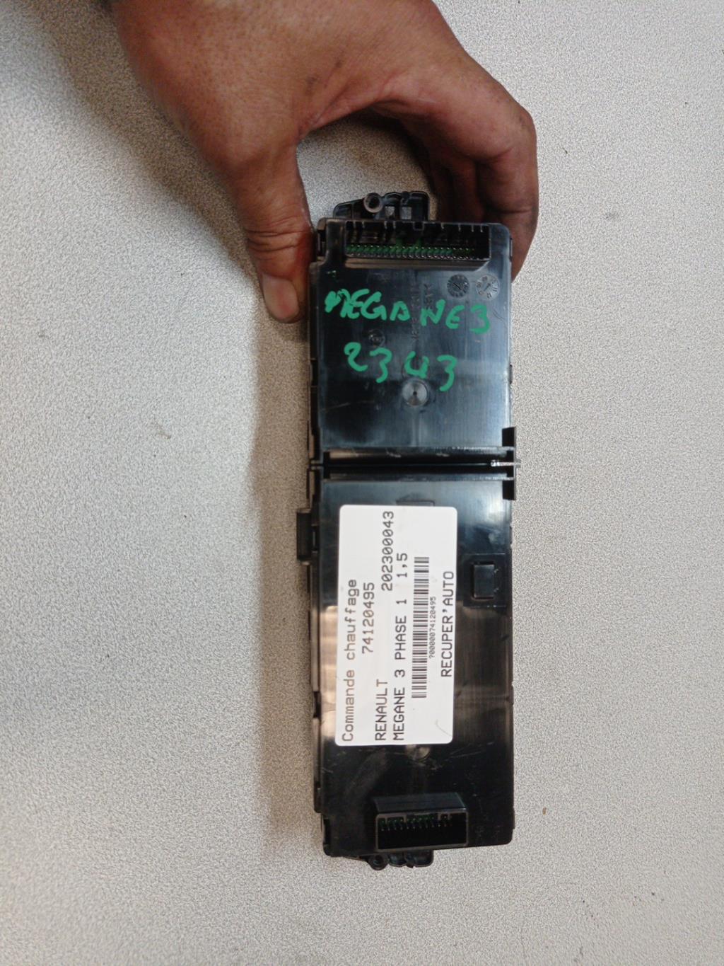 Commande chauffage RENAULT MEGANE 3 PHASE 1 Diesel - 1