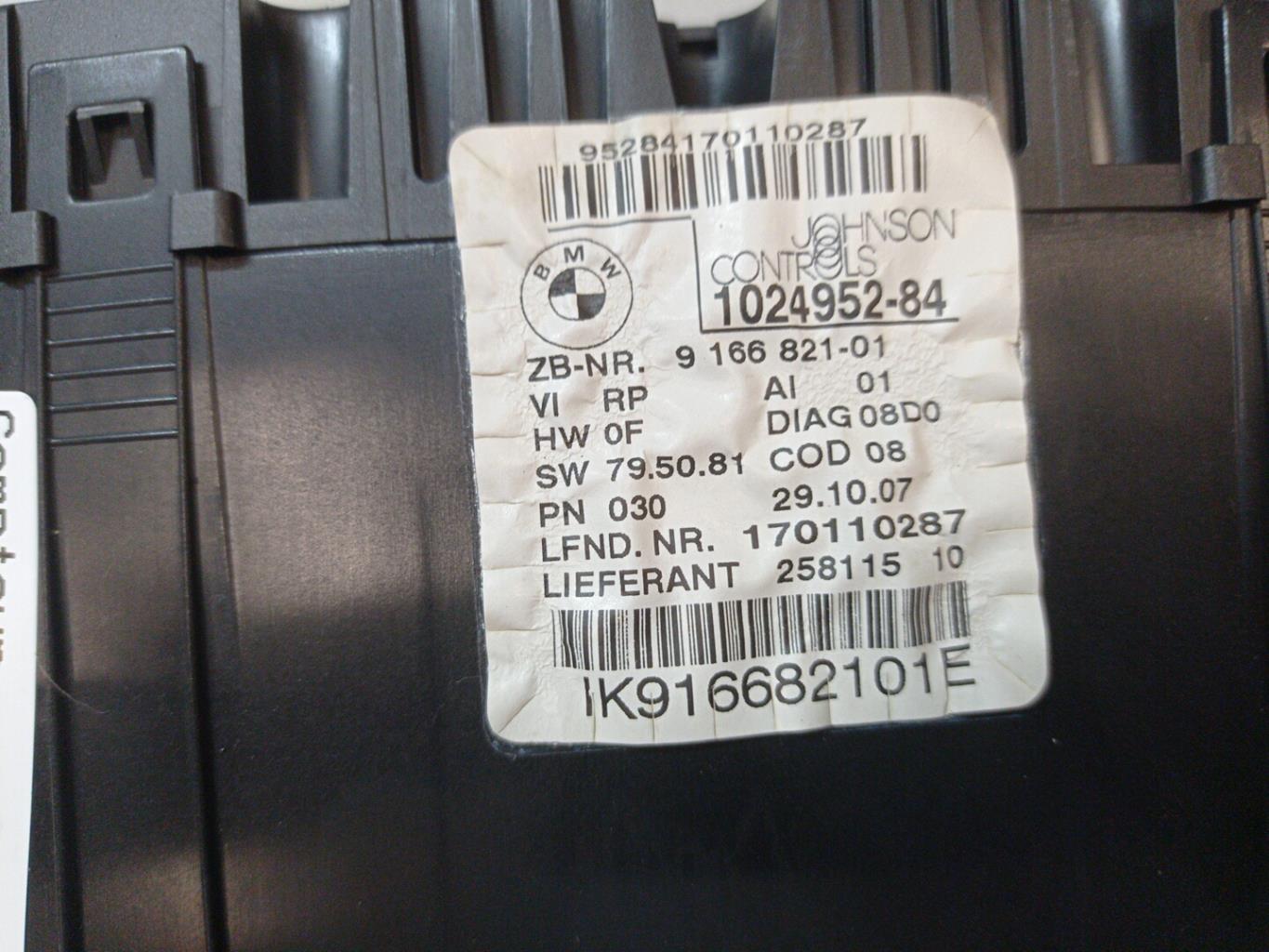 Compteur BMW SERIE 1 E87 PHASE 2 Diesel - 1