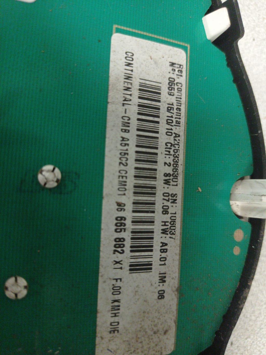 Compteur CITROEN C3 2 PHASE 1 Diesel - 1