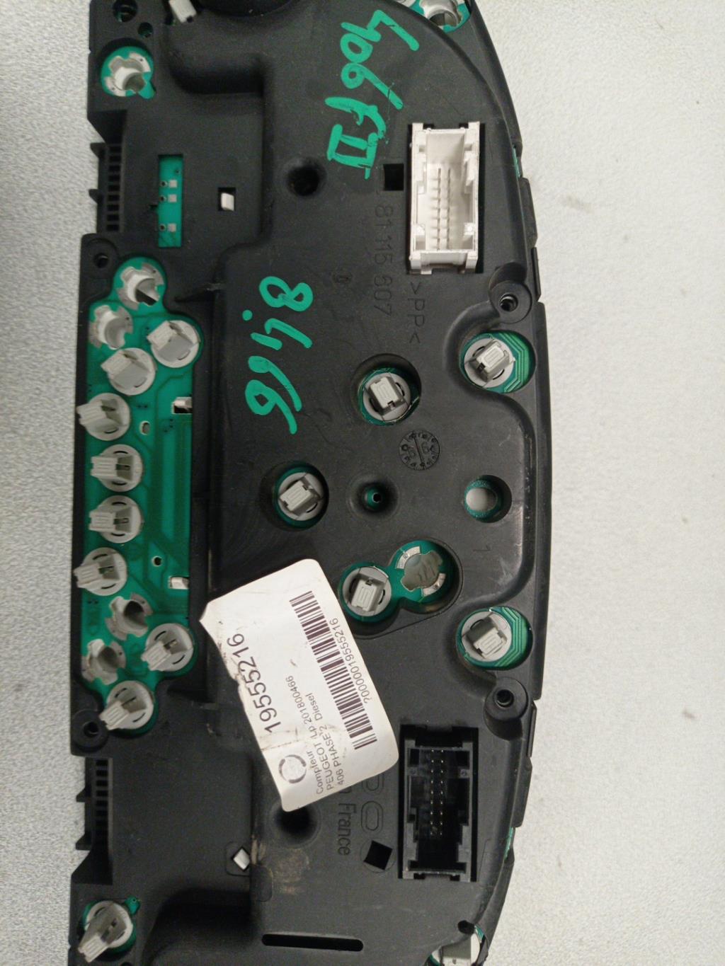 Compteur PEUGEOT 406 PHASE 1 Diesel - 1